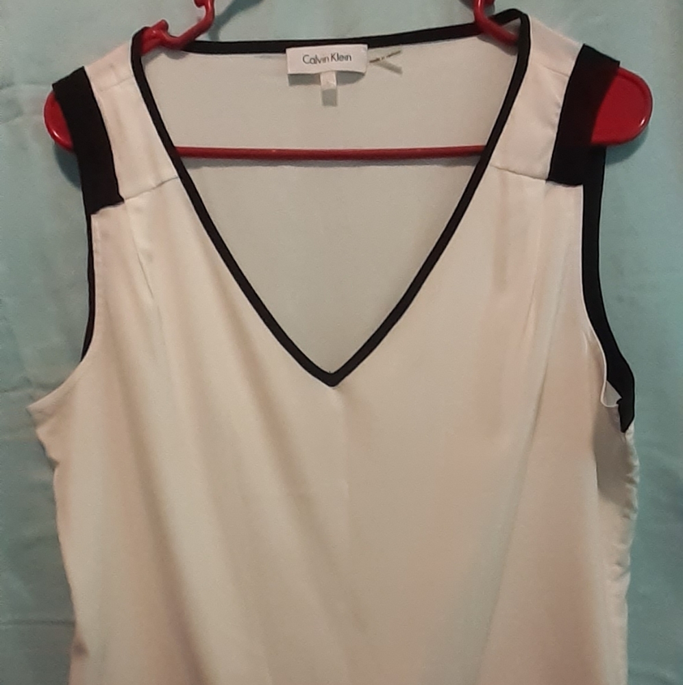 Calvin Klein V-neck blouse